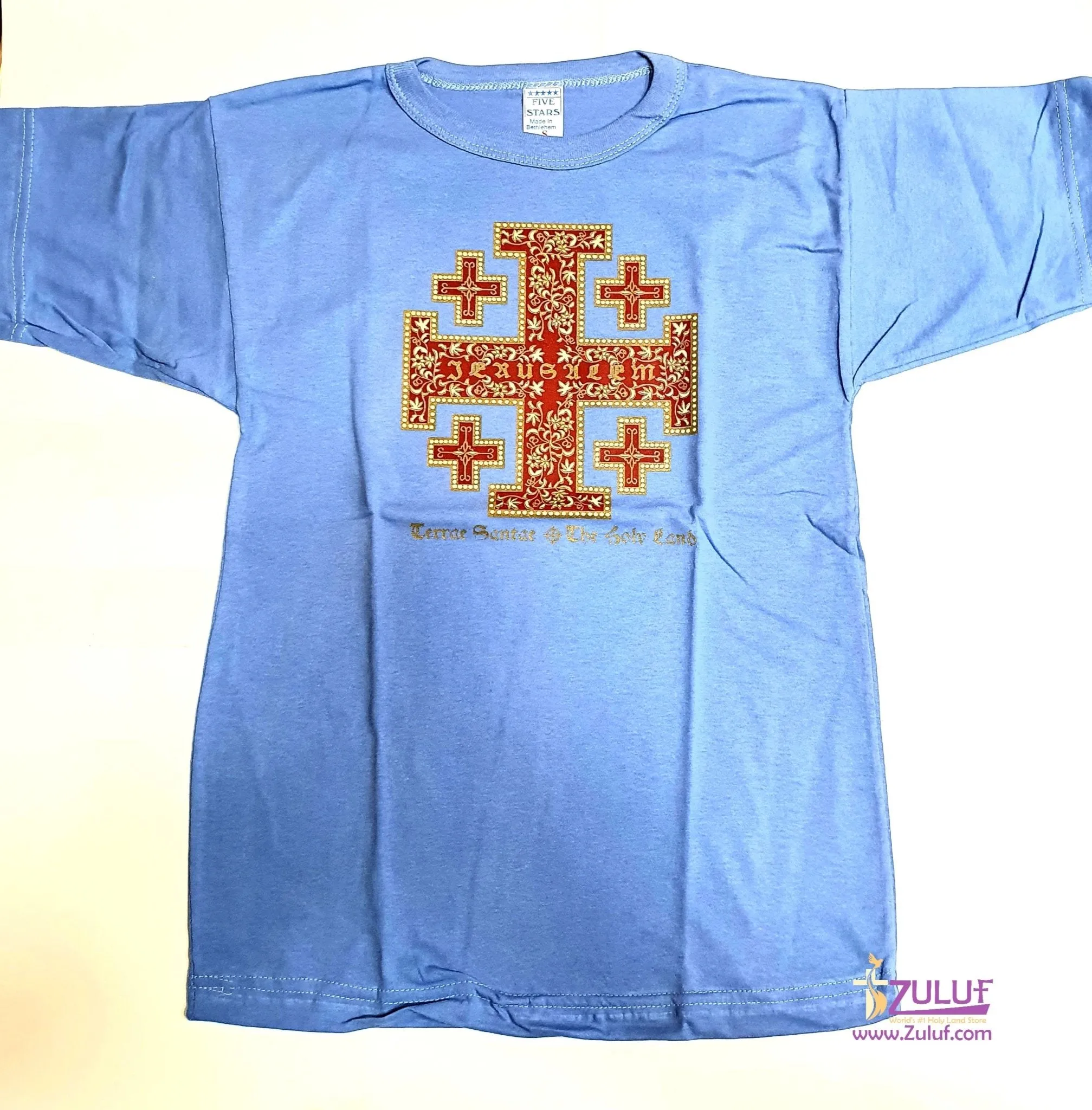 Jerusalem Cross  Men T.shirt TSH010