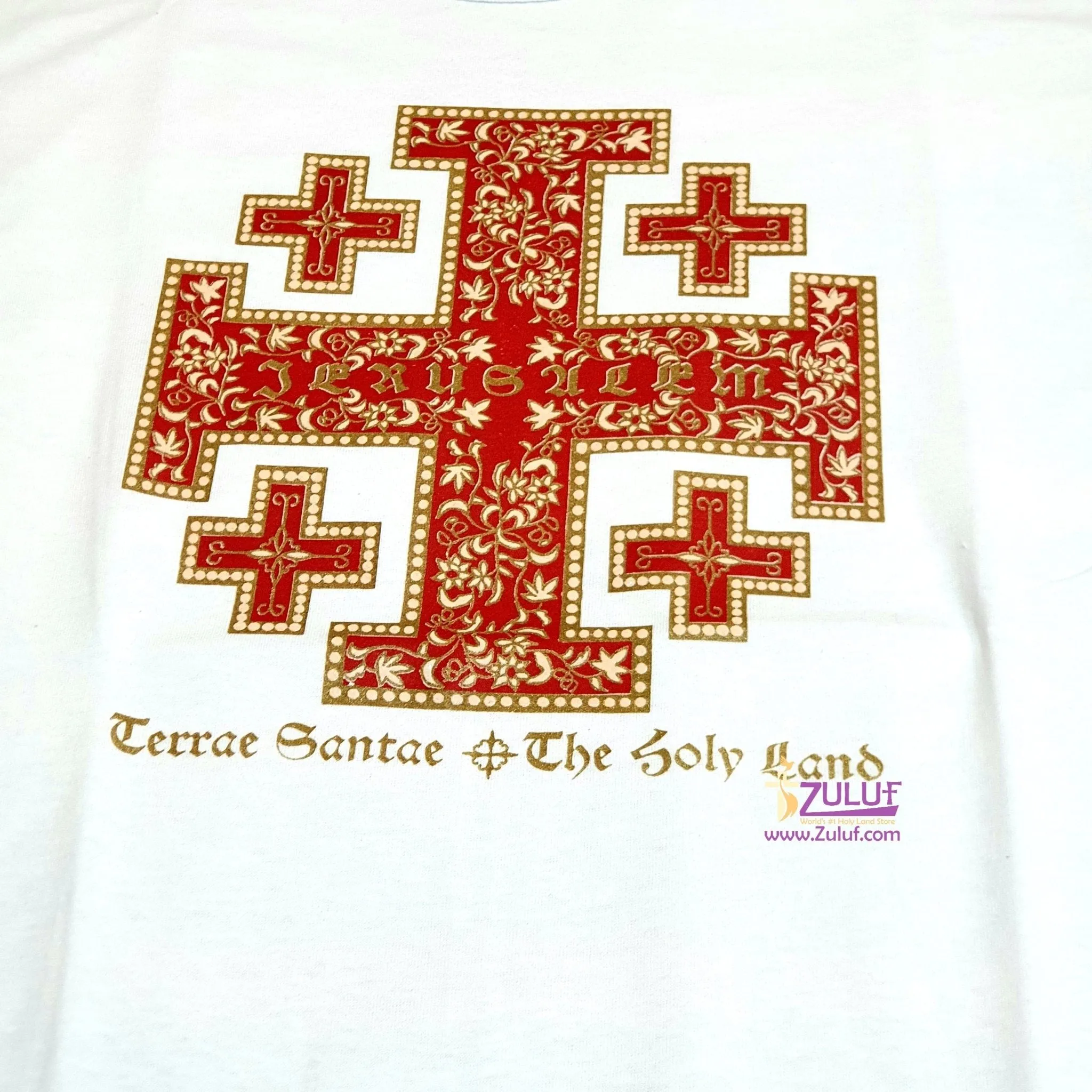 Jerusalem Cross  Men T.shirt TSH010