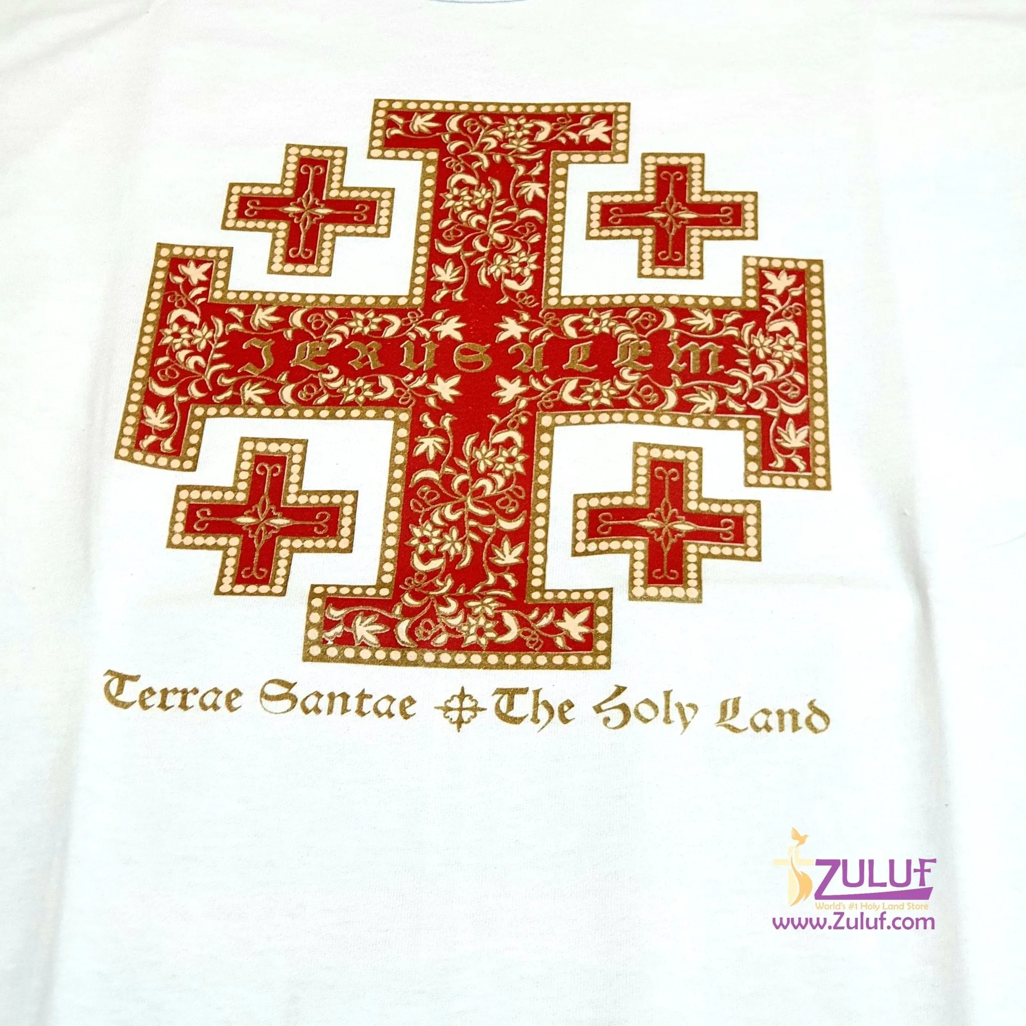 Jerusalem Cross  Men T.shirt TSH010