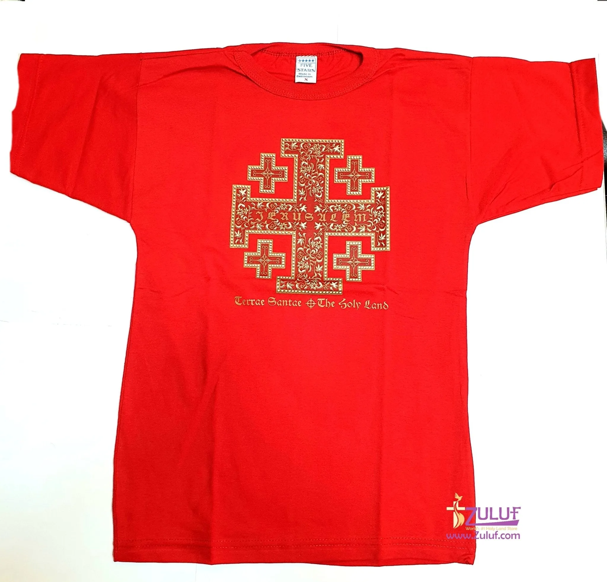 Jerusalem Cross  Men T.shirt TSH010