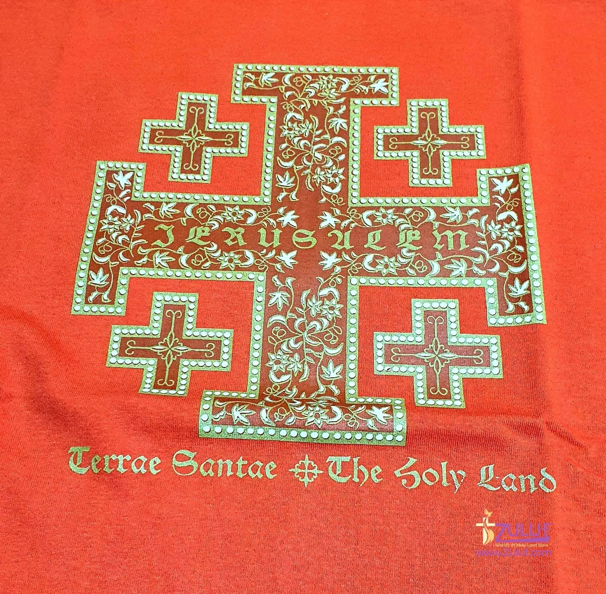 Jerusalem Cross  Men T.shirt TSH010