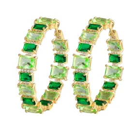 Kelly Designer Hoop Earrings