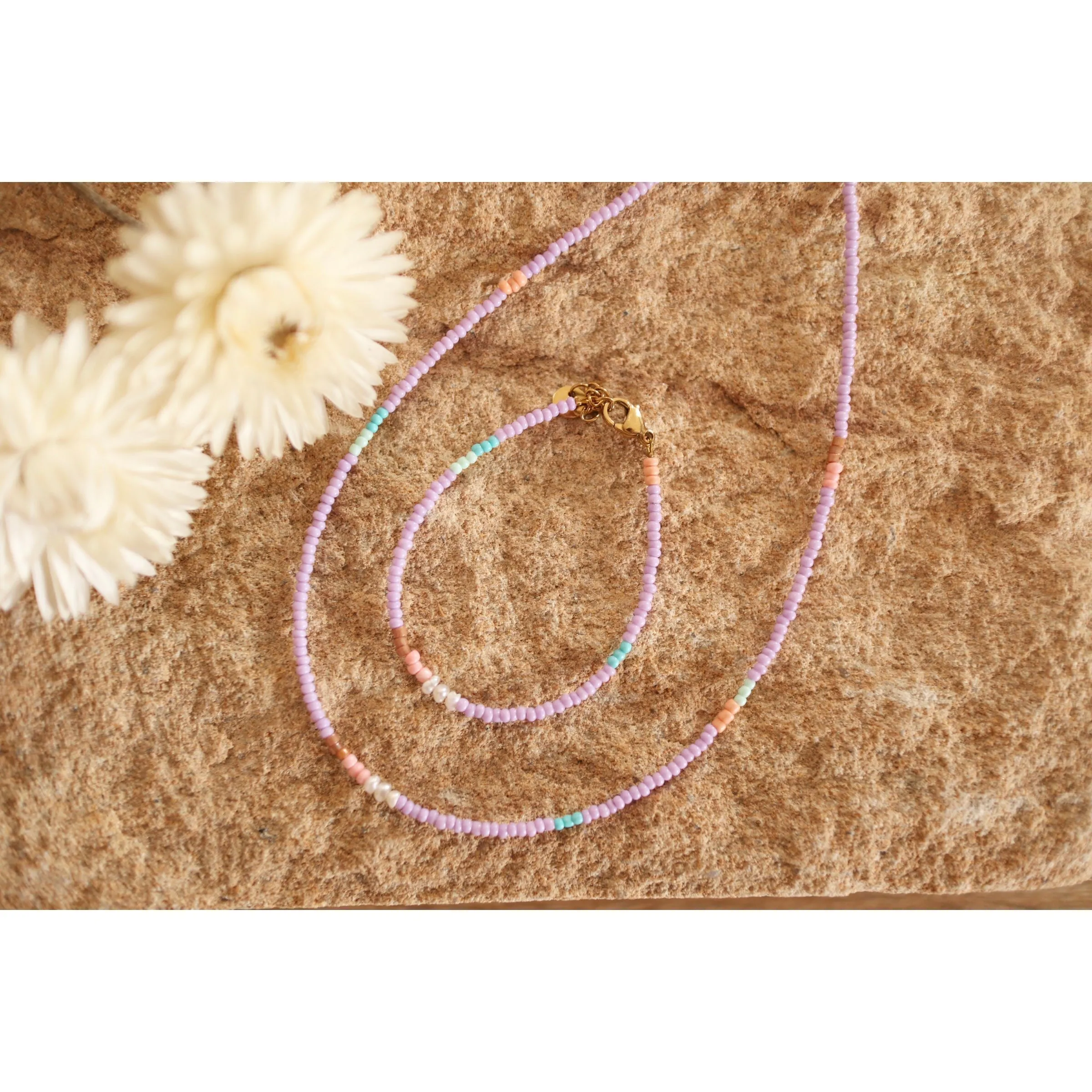 Kids Lily Beaded Necklace