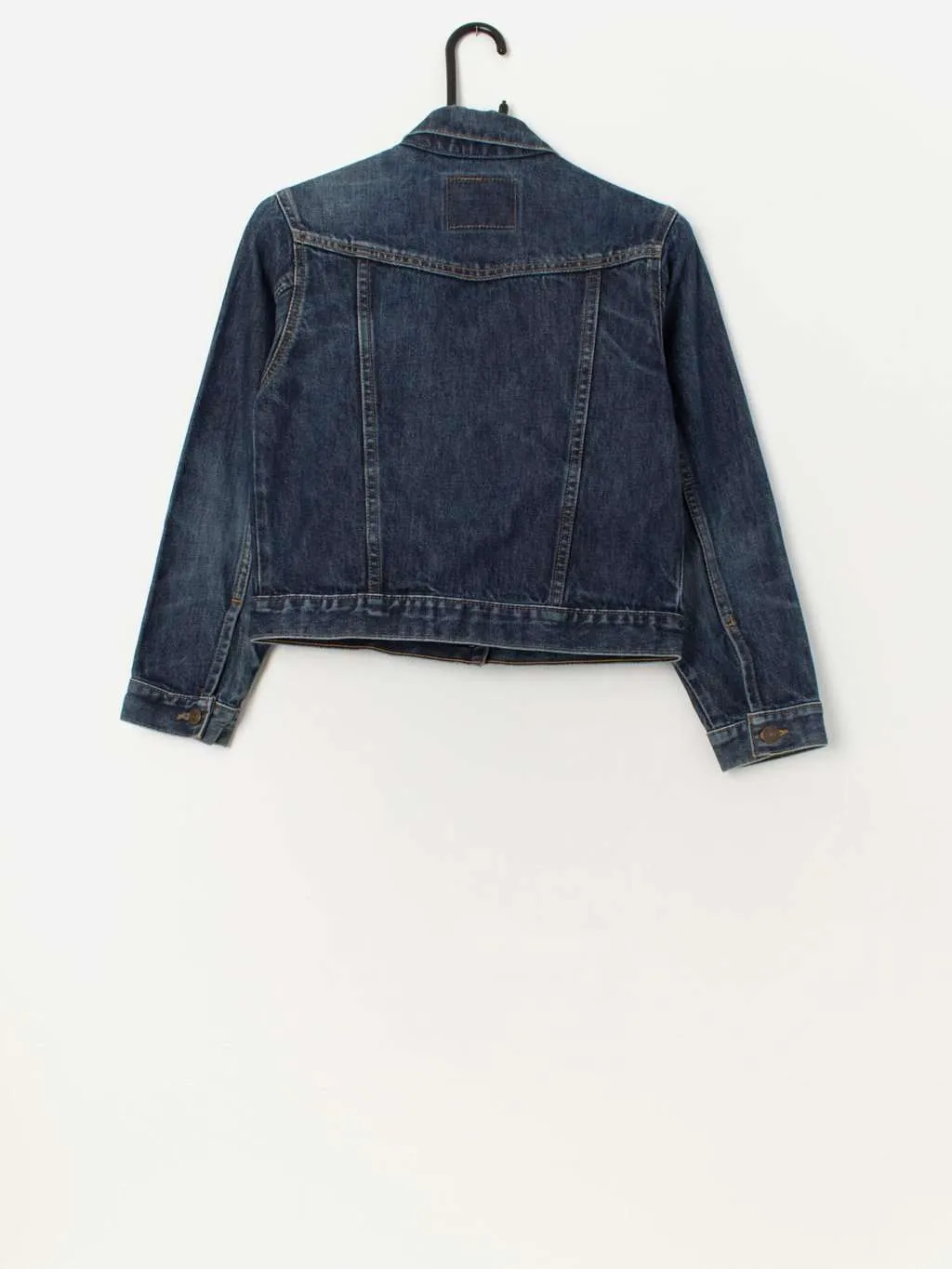 Kids vintage Levis denim jacket in indigo blue – Age 10 to 12