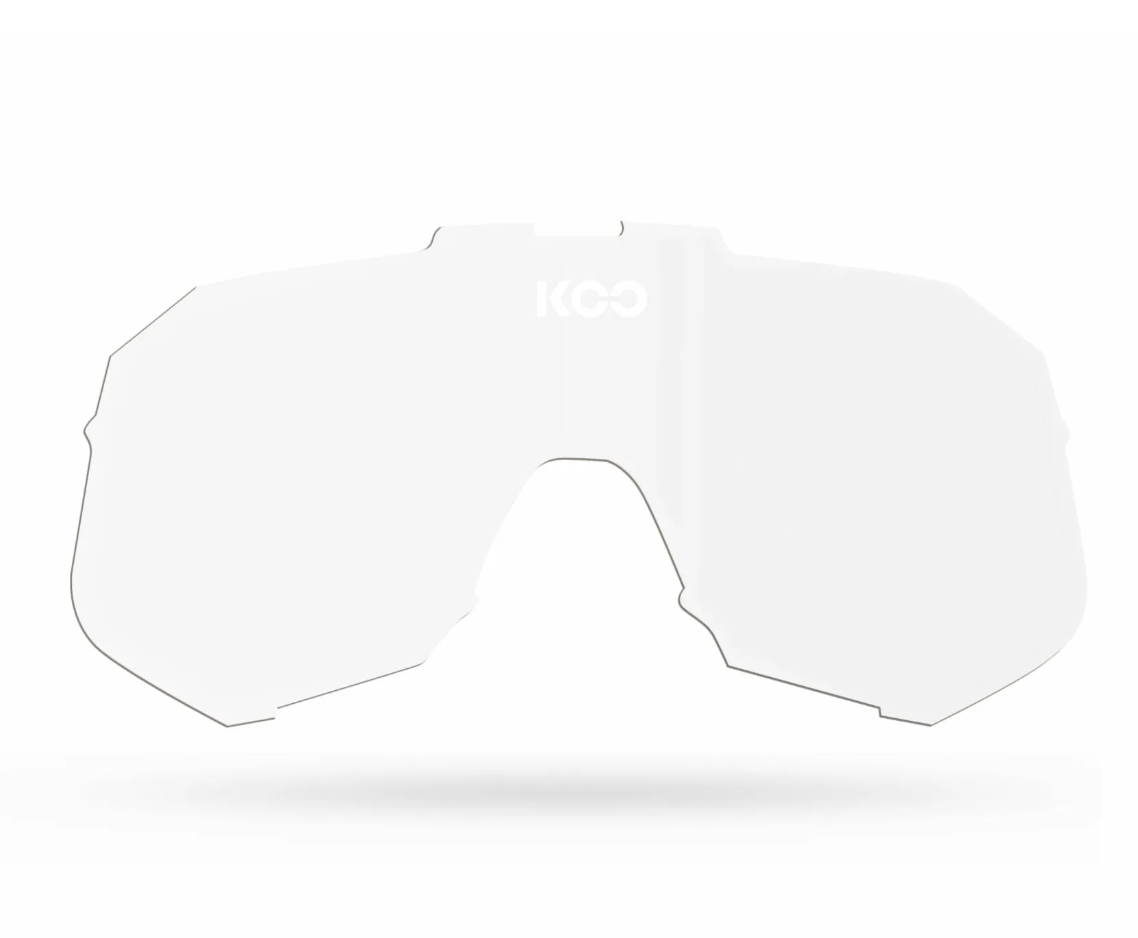 KOO Demo Replacement Sunglass Lens - Clear Made in Italy