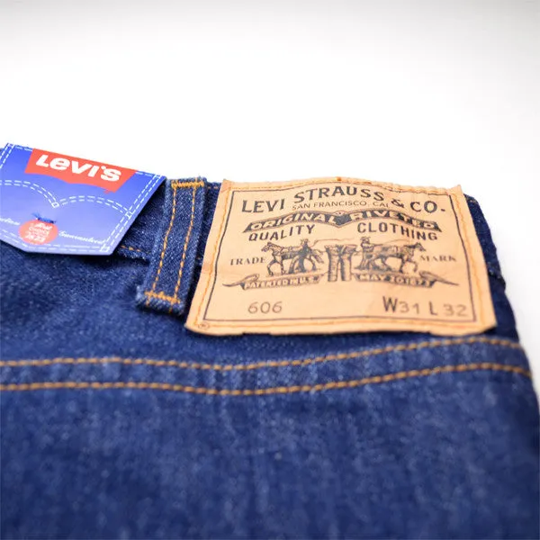 Levi's Vintage Clothing - 1960s 606 Jeans - Dark Rinse