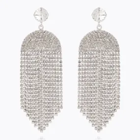 Melinda Earrings / Crystal