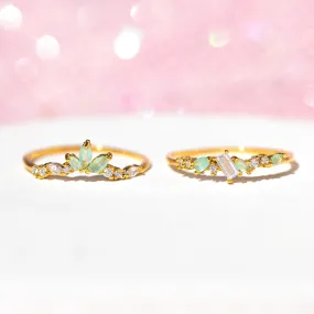 Mint To Be Ring Set