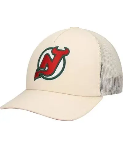 Mitchell & Ness Men's NHL New Jersey Devils Foam Front Trucker Adjustable Hat