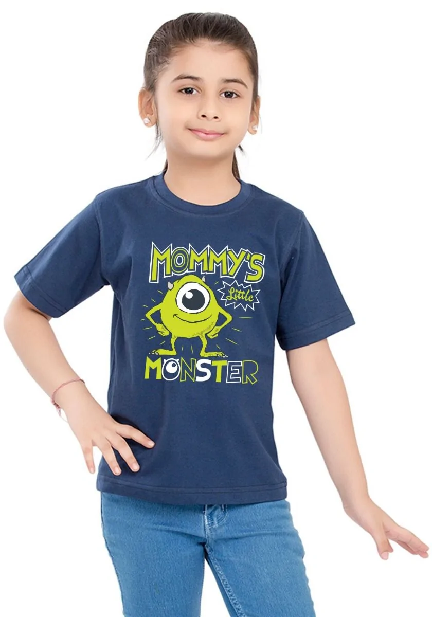 Mommy Monster Mike Kids T-Shirt