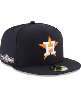 New Era Men's MLB Houston Astros 2024 MLB season Side Patch 59FIFTY Fitted Hat