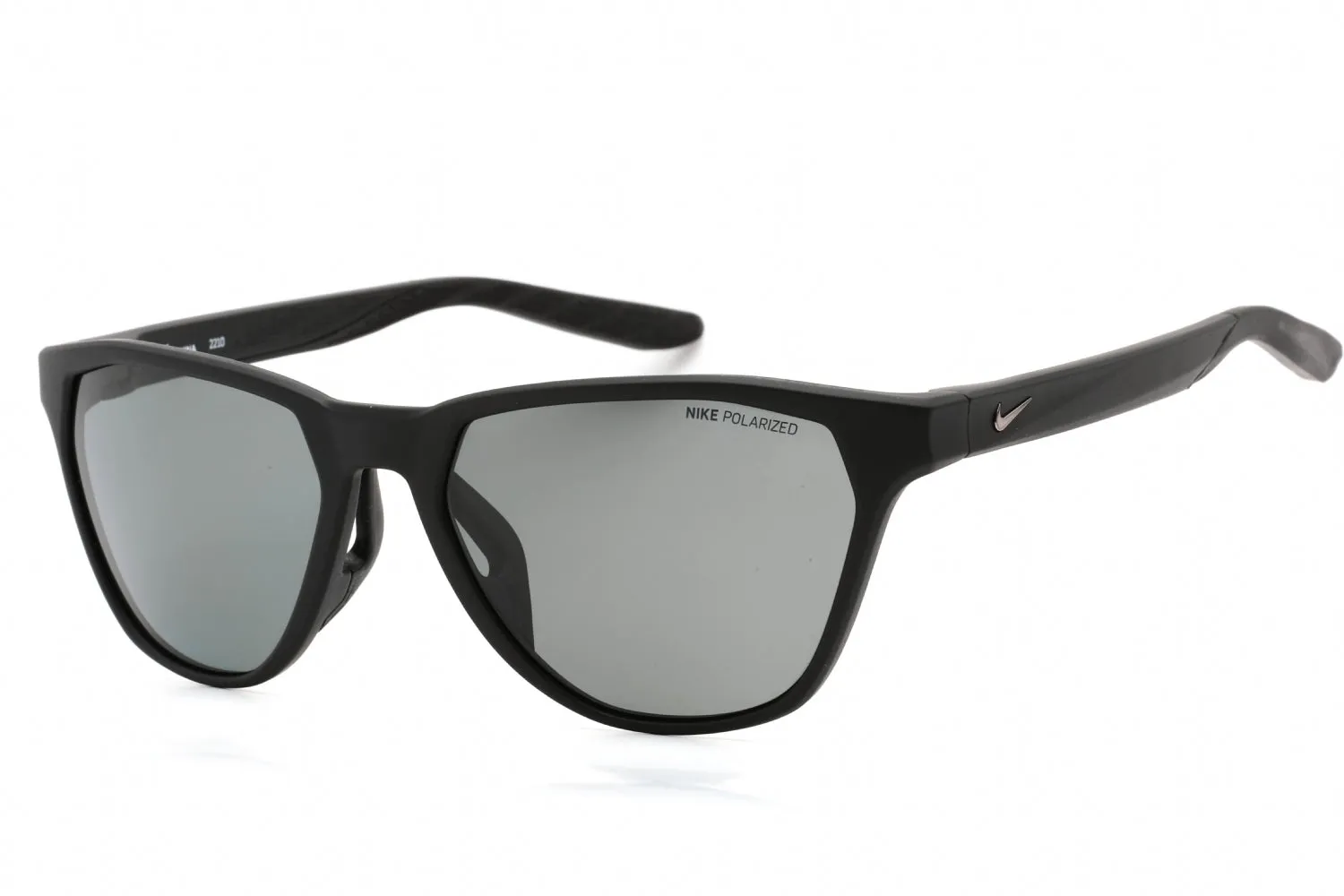 Nike NIKE MAVERICK RISE P DQ0868 Sunglasses Matte Black / Grey Polarized