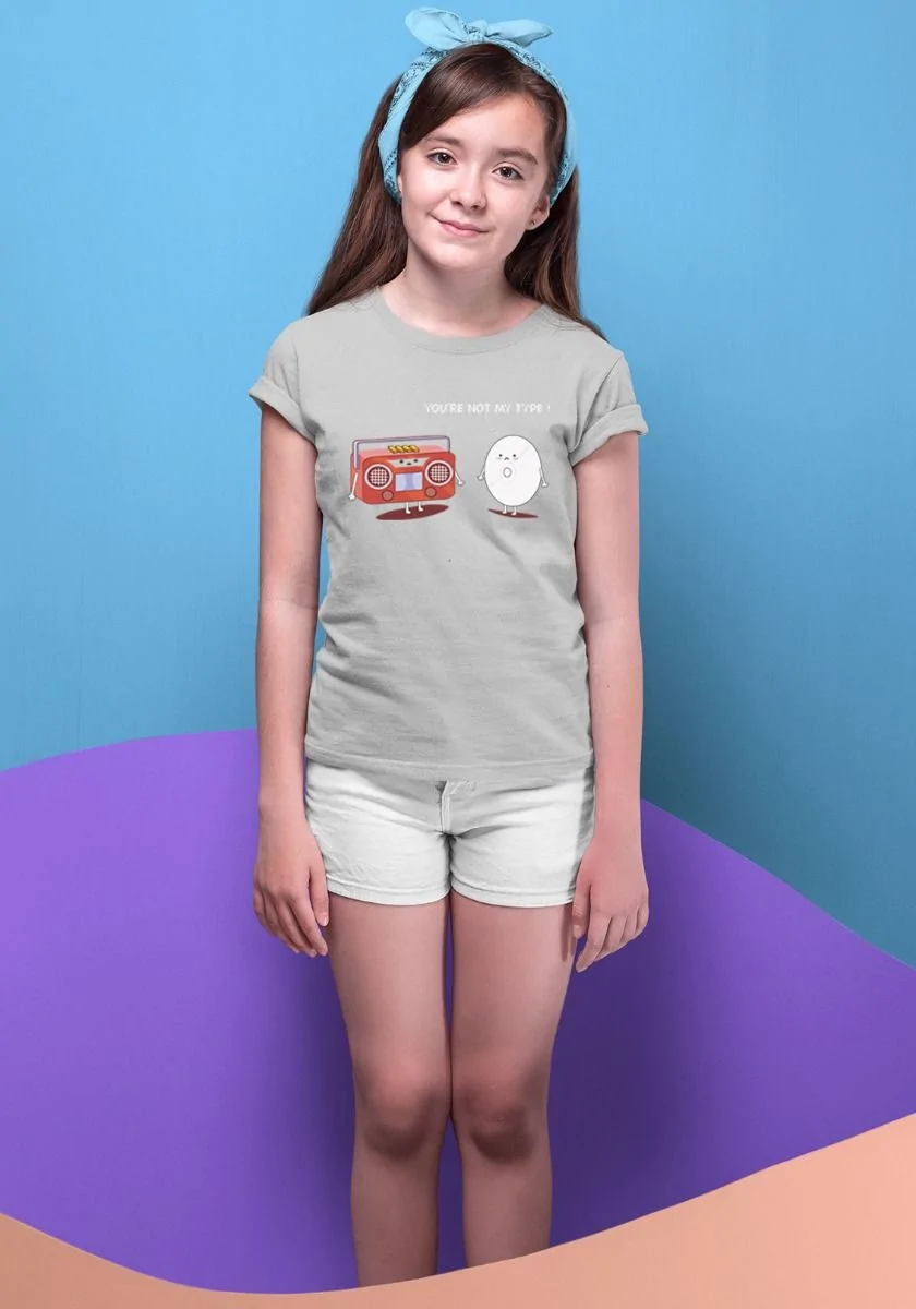 Not My Type Kids T-Shirt