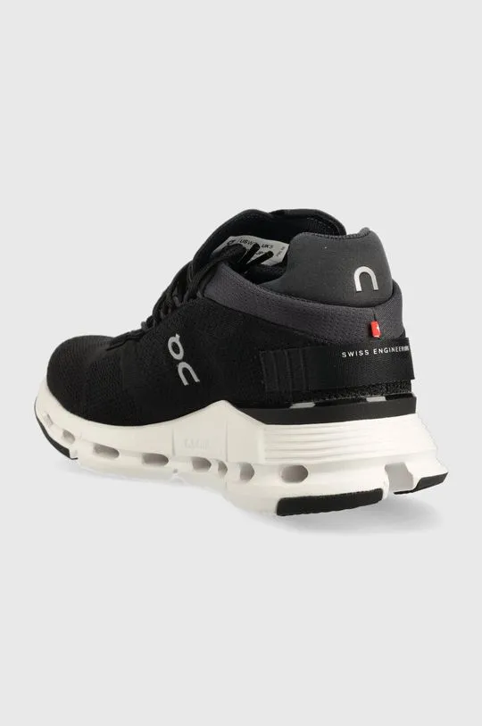 On-running running shoes Cloudnova black color