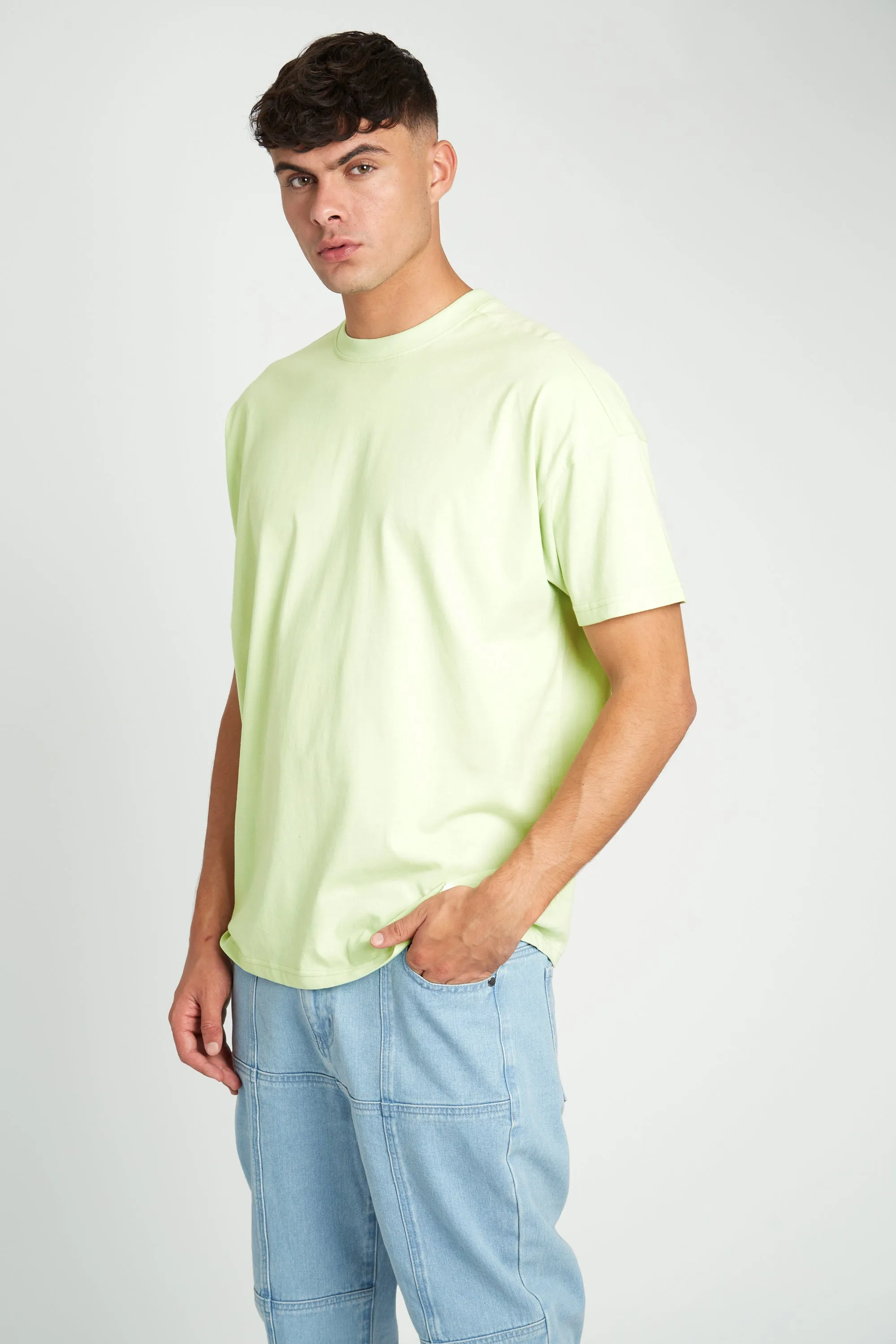 OVERSIZED T-SHIRT MULTIPACK  - MINT GREEN,  STONE,  WHITE