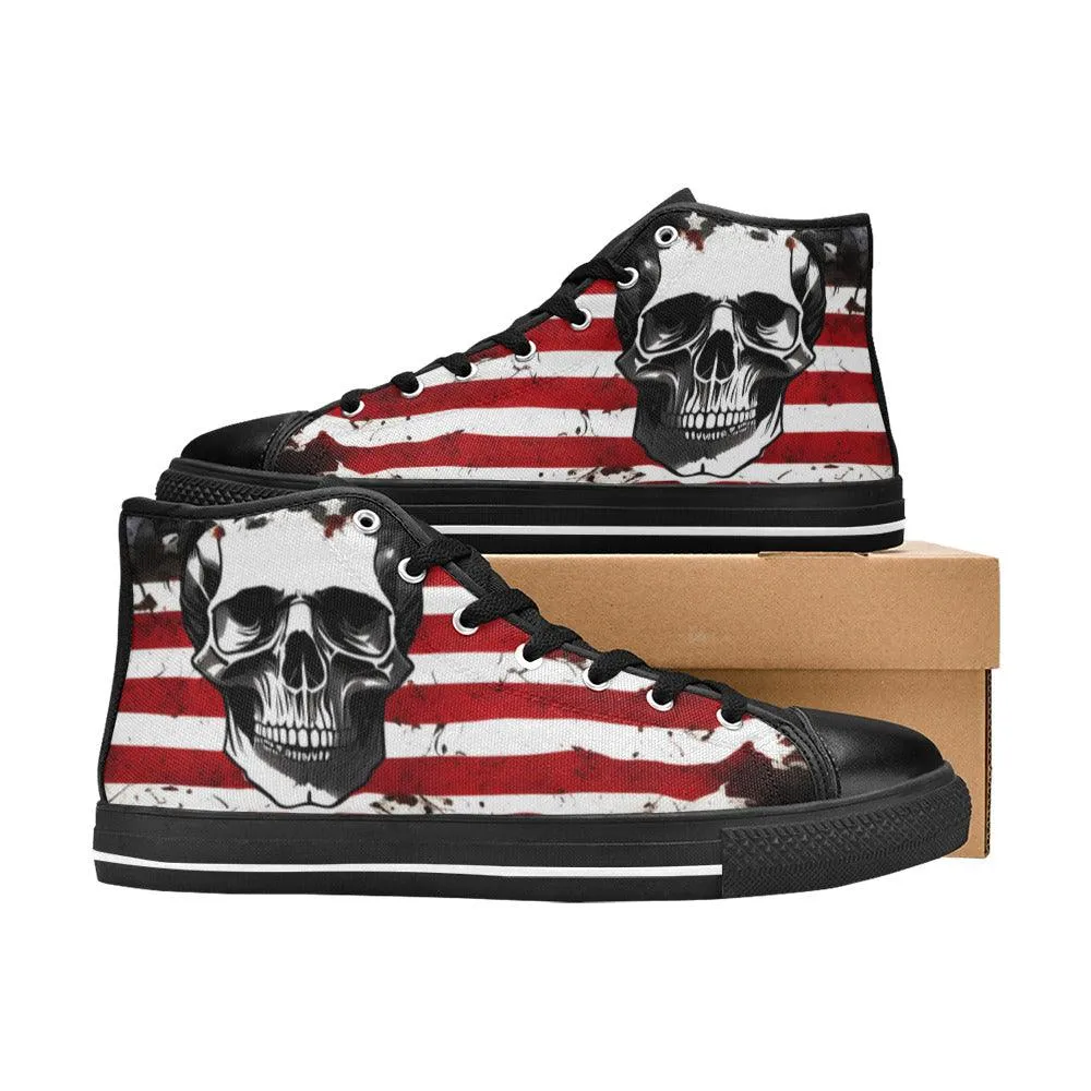 Patriotic Skull Art Men