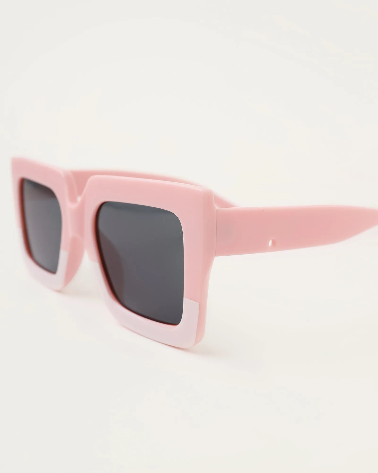 Pink Square Sunglasses