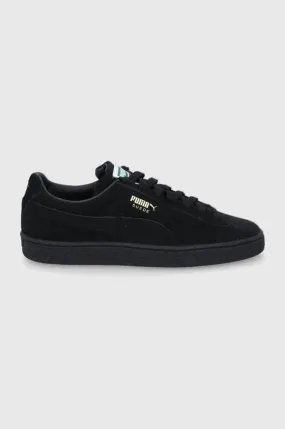 Puma suede shoes Suede Classic XXI black color