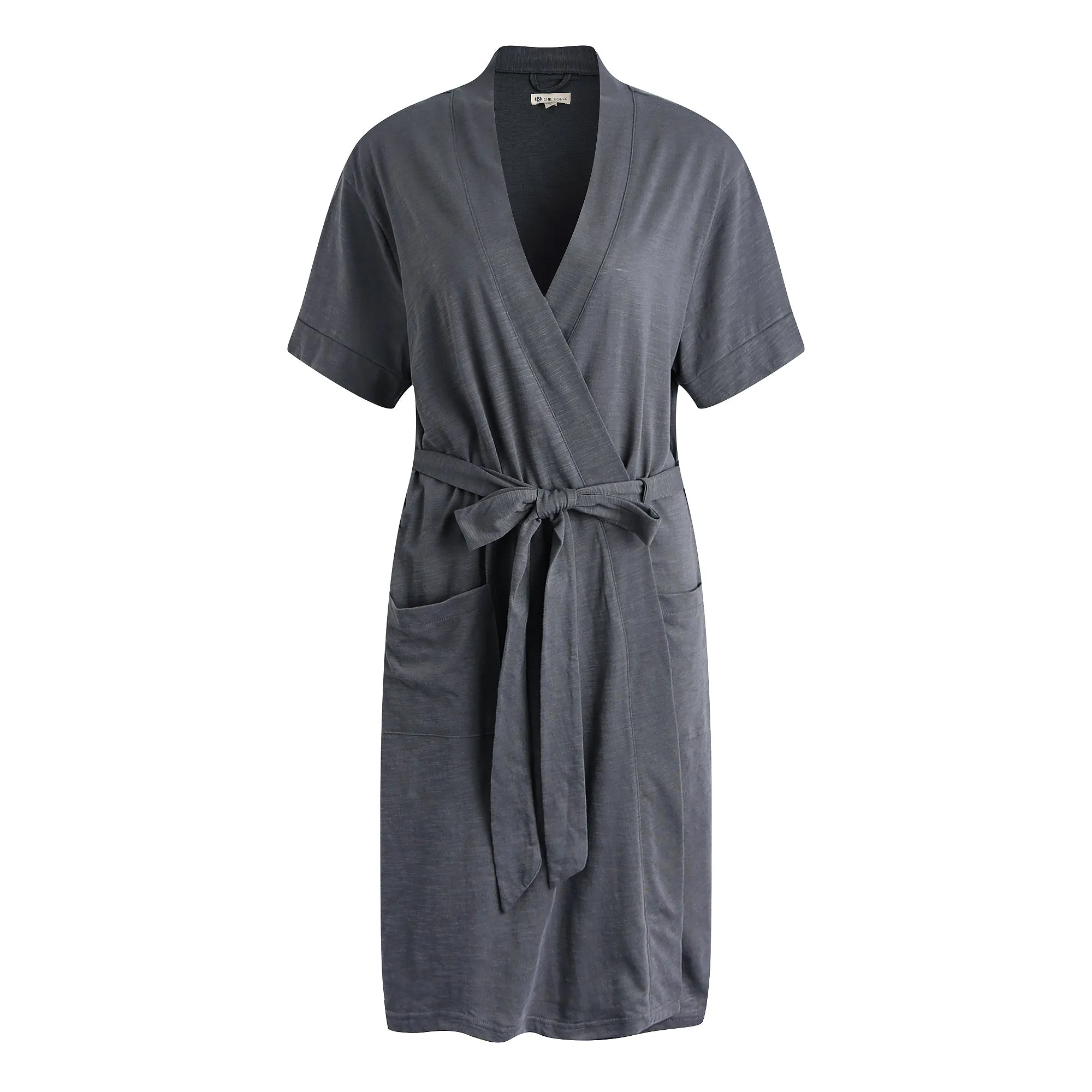 RH Robe Women's Short Sleeve Kimono Cotton Bathrobe Dressing Gown Sleep RHW2753