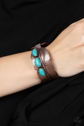 River Bend Relic Copper ~ Paparazzi Bracelet