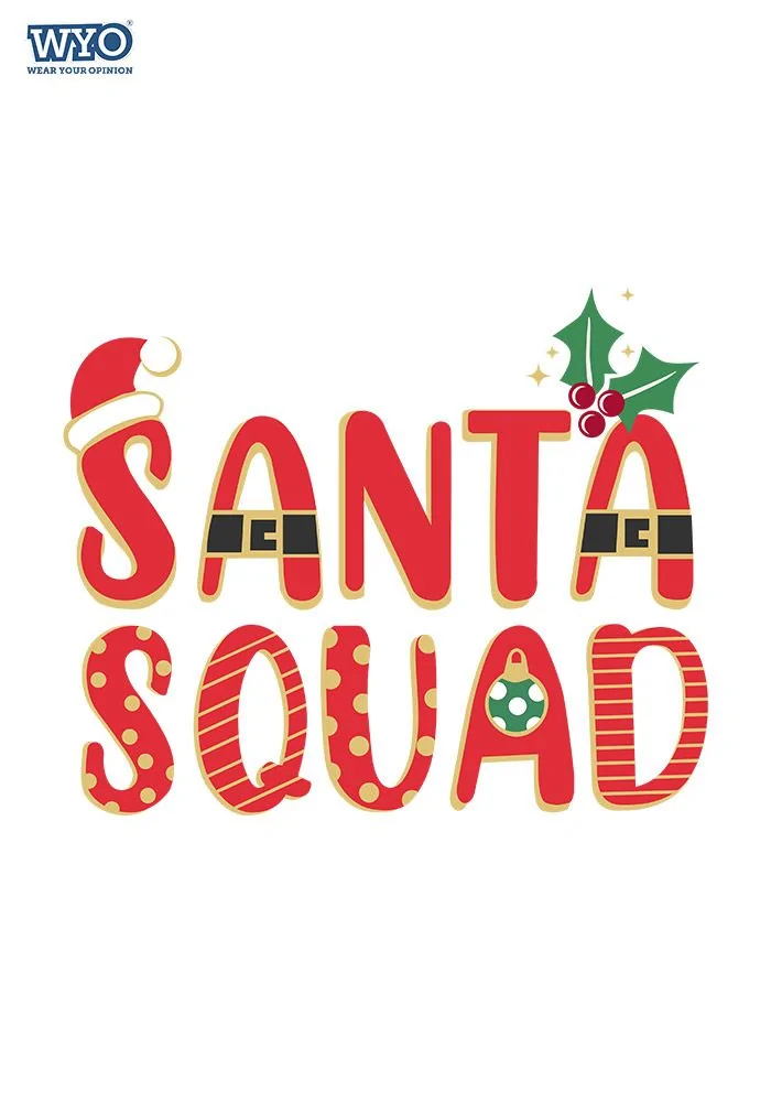 Santa Squad Kids T-Shirt