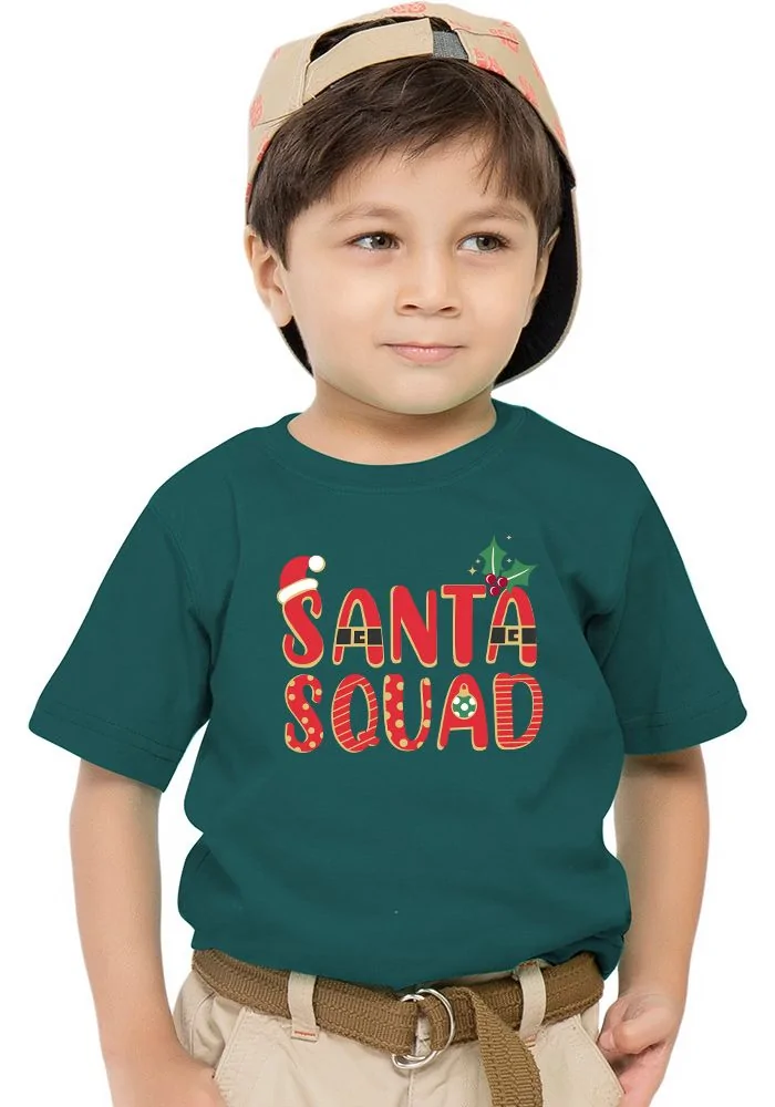 Santa Squad Kids T-Shirt