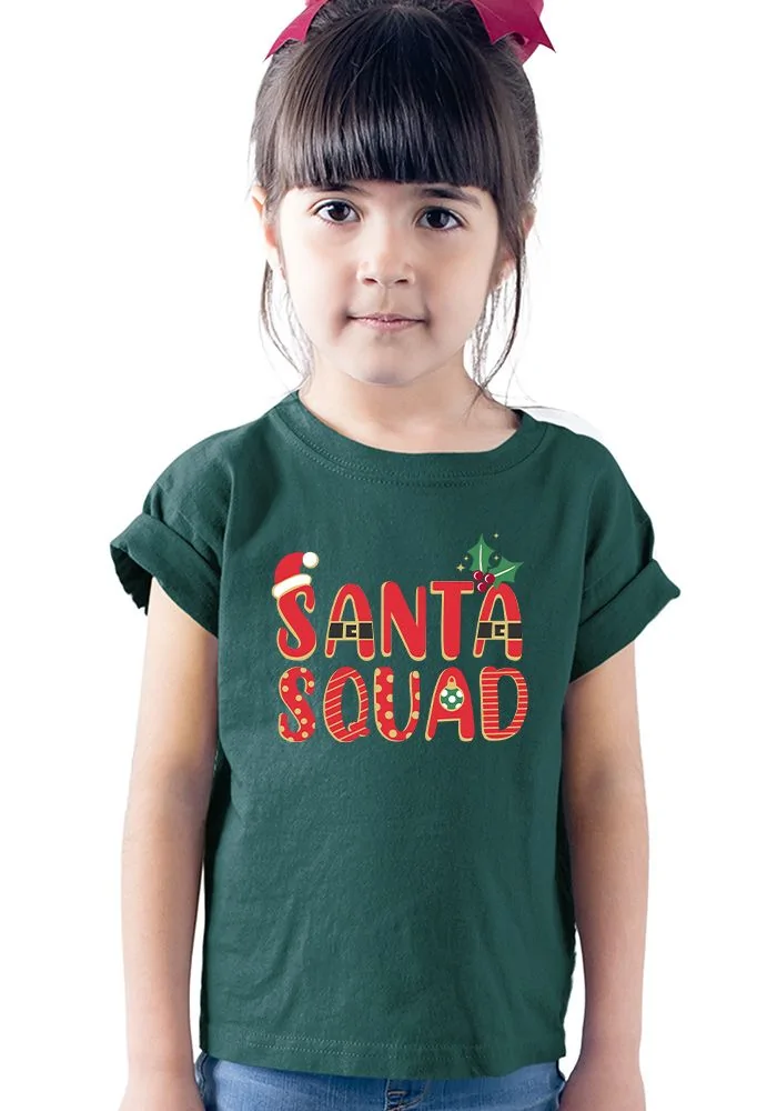 Santa Squad Kids T-Shirt