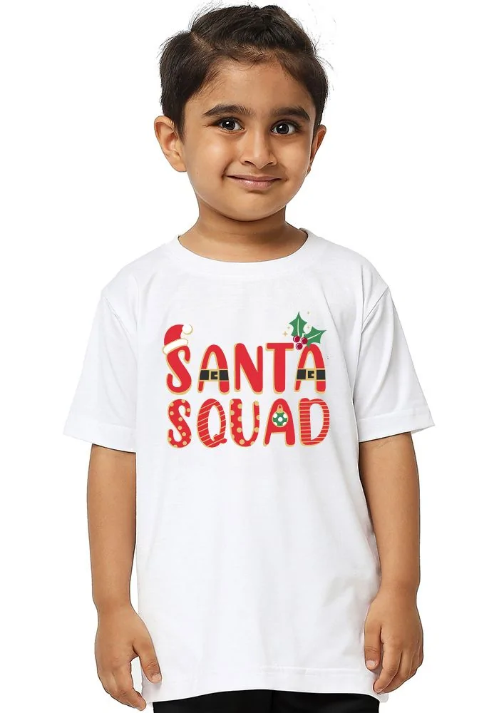 Santa Squad Kids T-Shirt