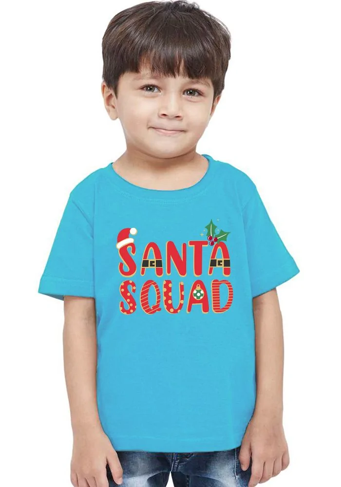 Santa Squad Kids T-Shirt