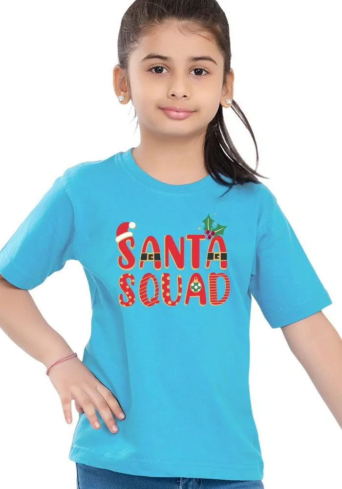 Santa Squad Kids T-Shirt