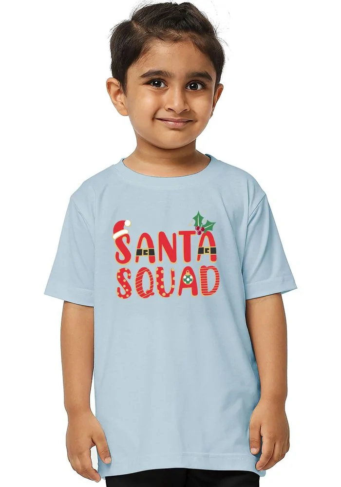 Santa Squad Kids T-Shirt