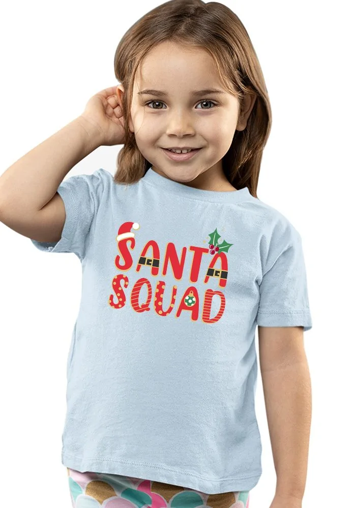 Santa Squad Kids T-Shirt