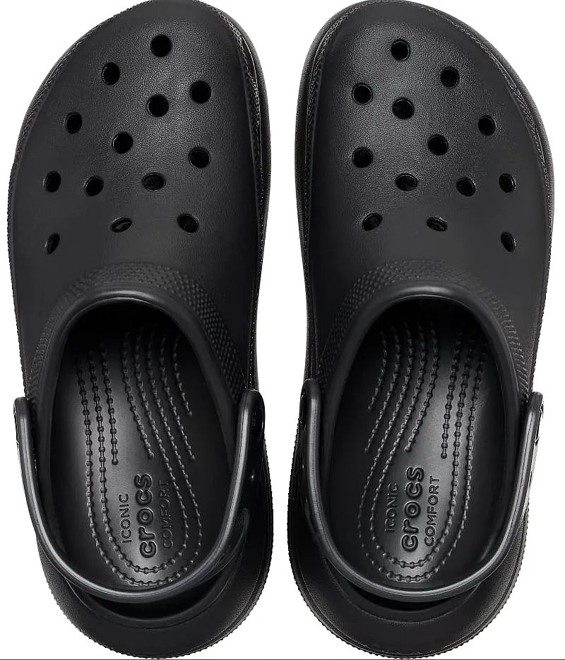 shoes Crocs Classic Crush Clog - Black - women´s