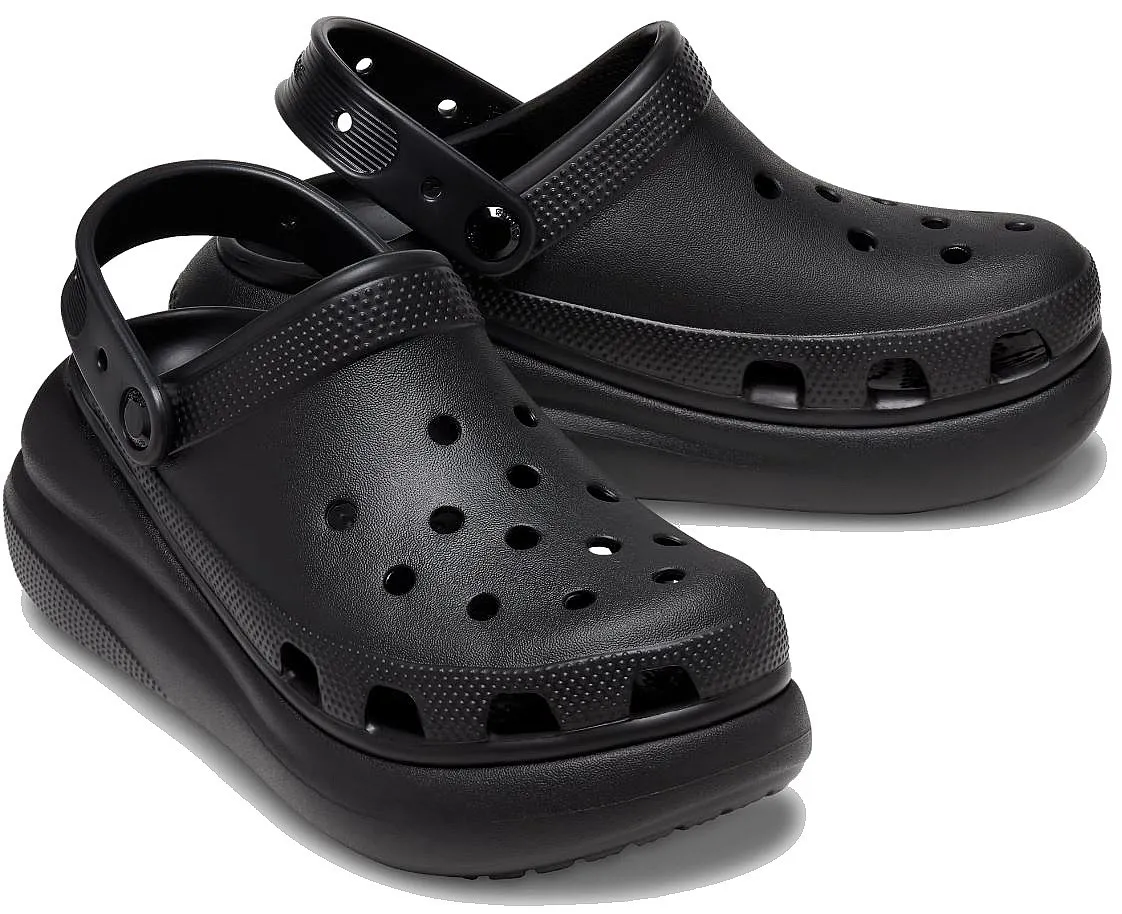 shoes Crocs Classic Crush Clog - Black - women´s