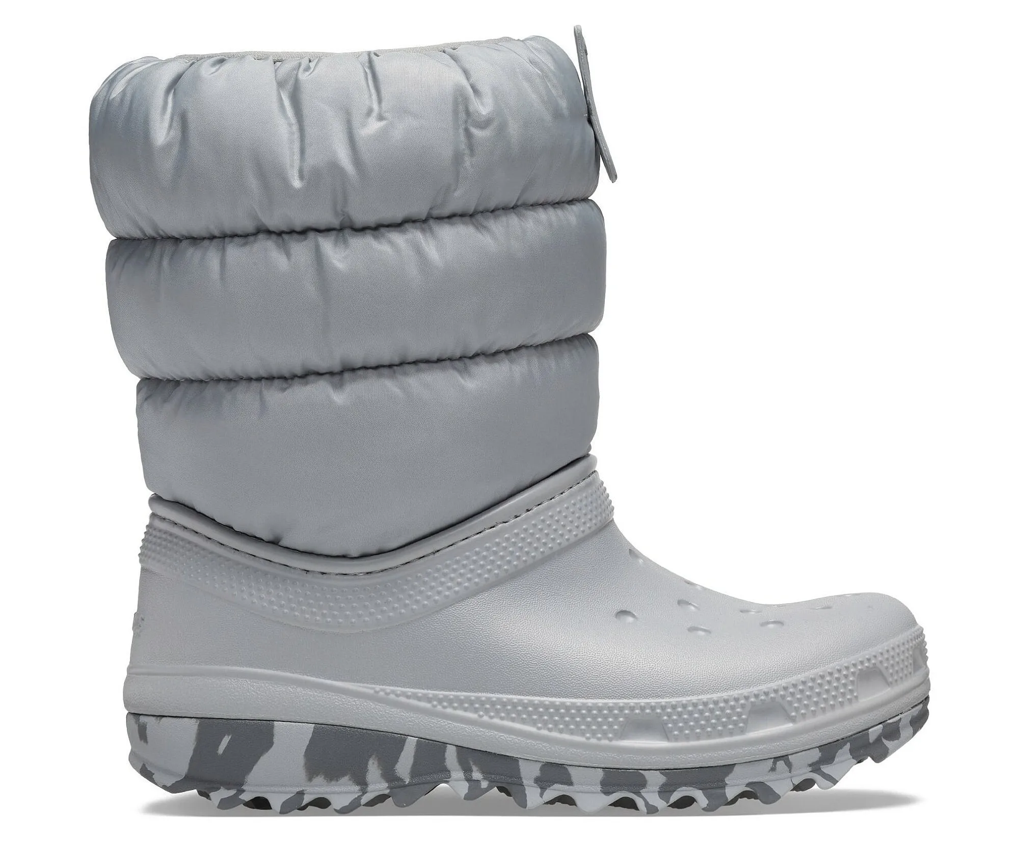 shoes Crocs Classic Neo Puff Boot K - Light Grey - unisex junior