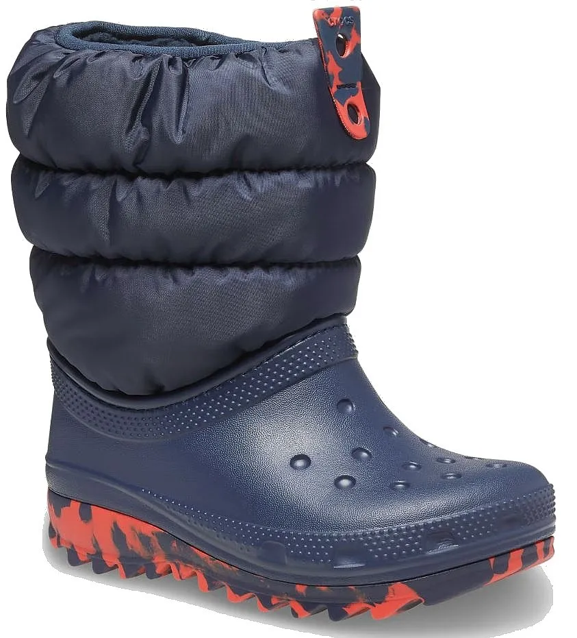 shoes Crocs Classic Neo Puff Boot K - Navy - unisex junior