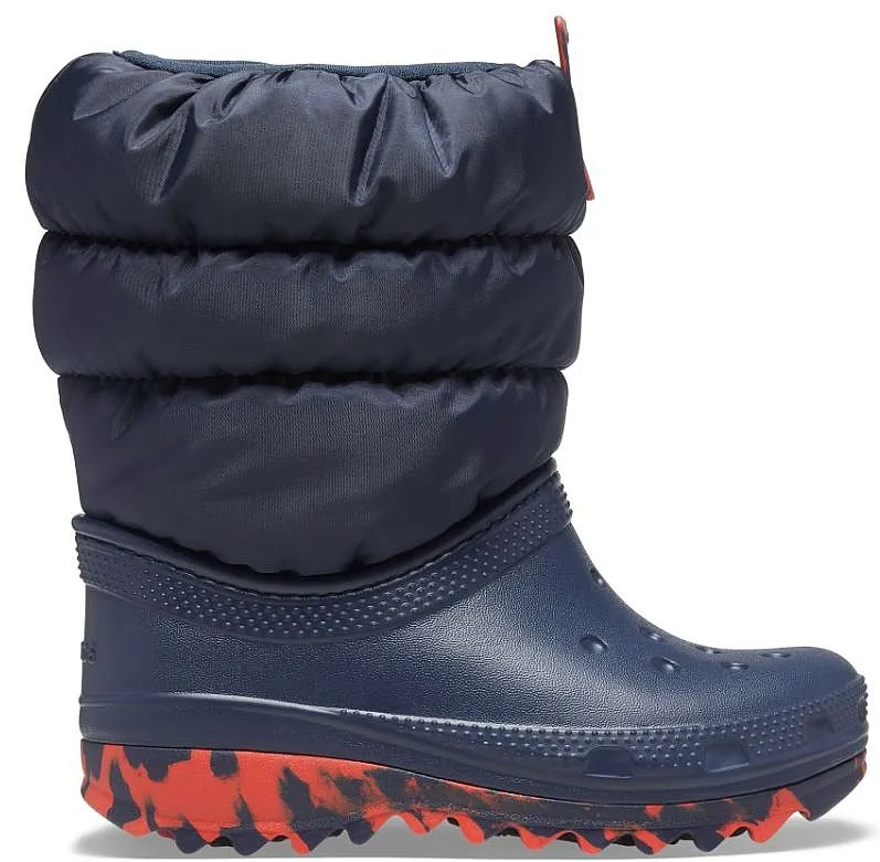 shoes Crocs Classic Neo Puff Boot K - Navy - unisex junior