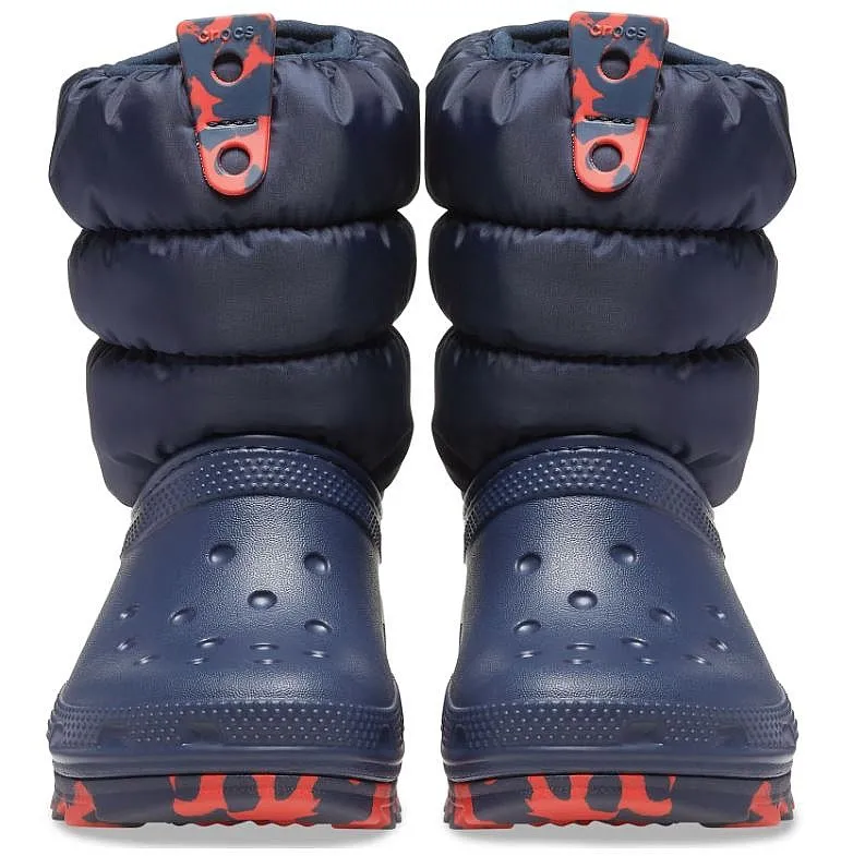 shoes Crocs Classic Neo Puff Boot K - Navy - unisex junior