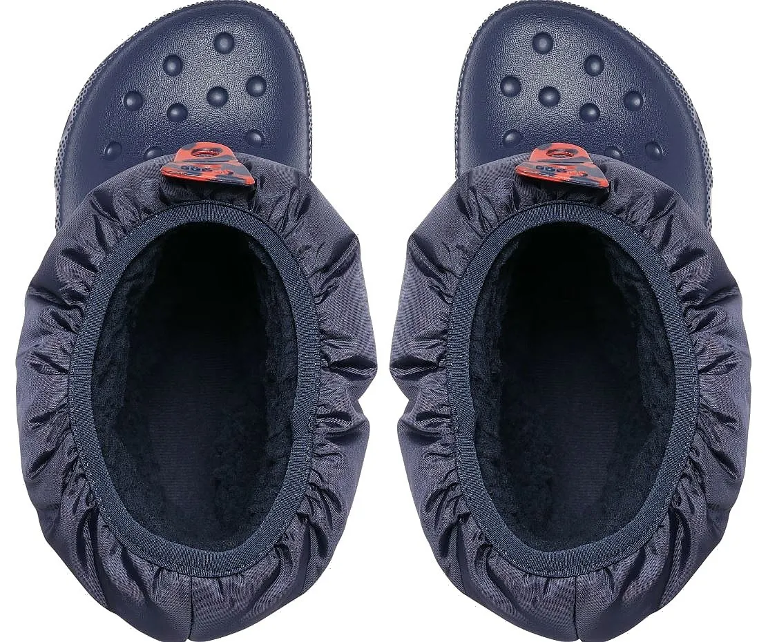 shoes Crocs Classic Neo Puff Boot K - Navy - unisex junior