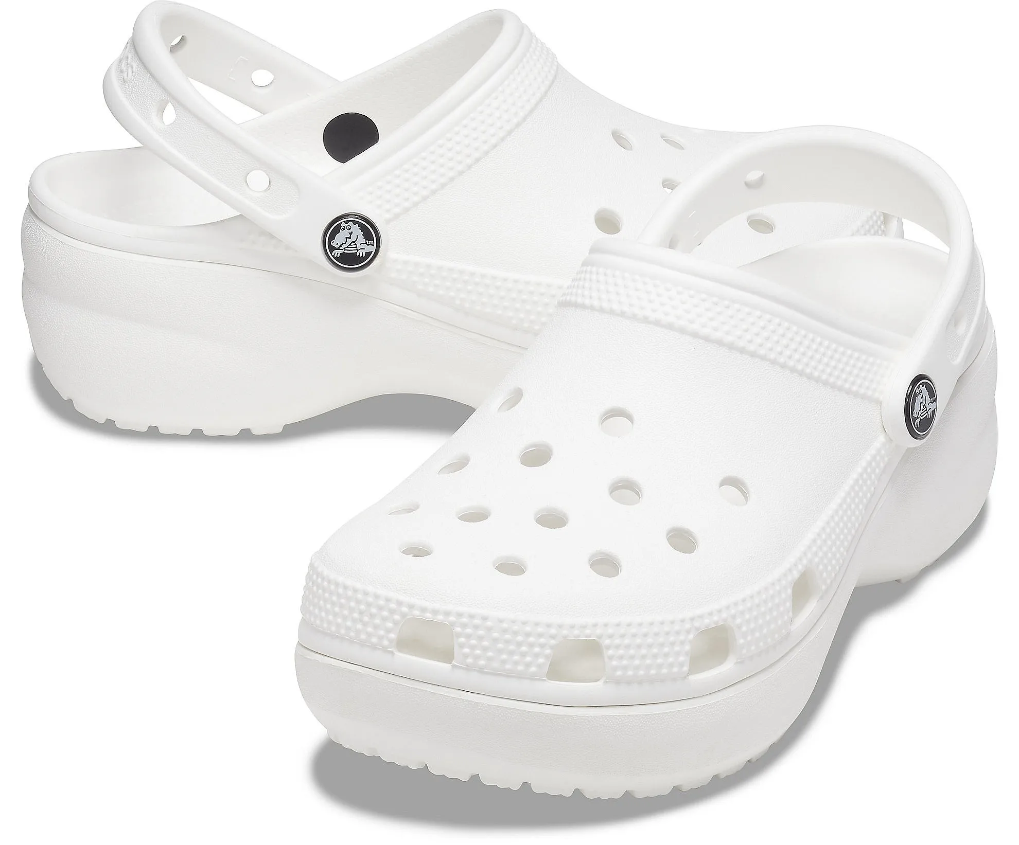 shoes Crocs Classic Platform Clog - White - women´s