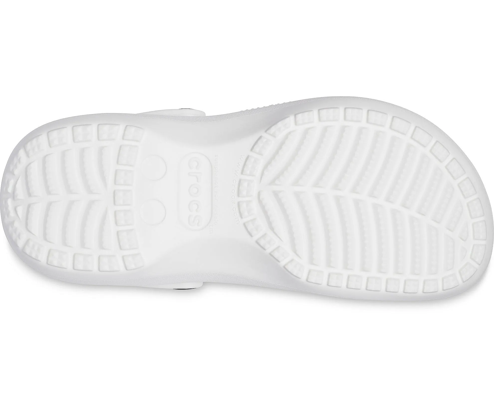 shoes Crocs Classic Platform Clog - White - women´s