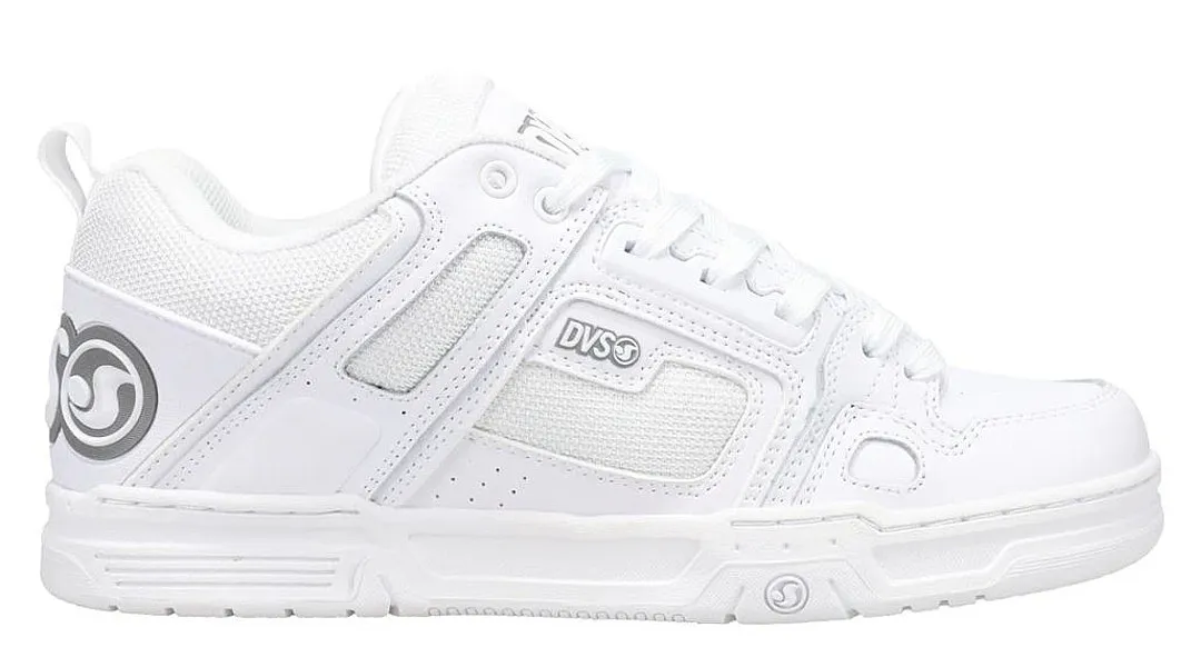 shoes DVS Comanche - White/White/White/Leather - men´s