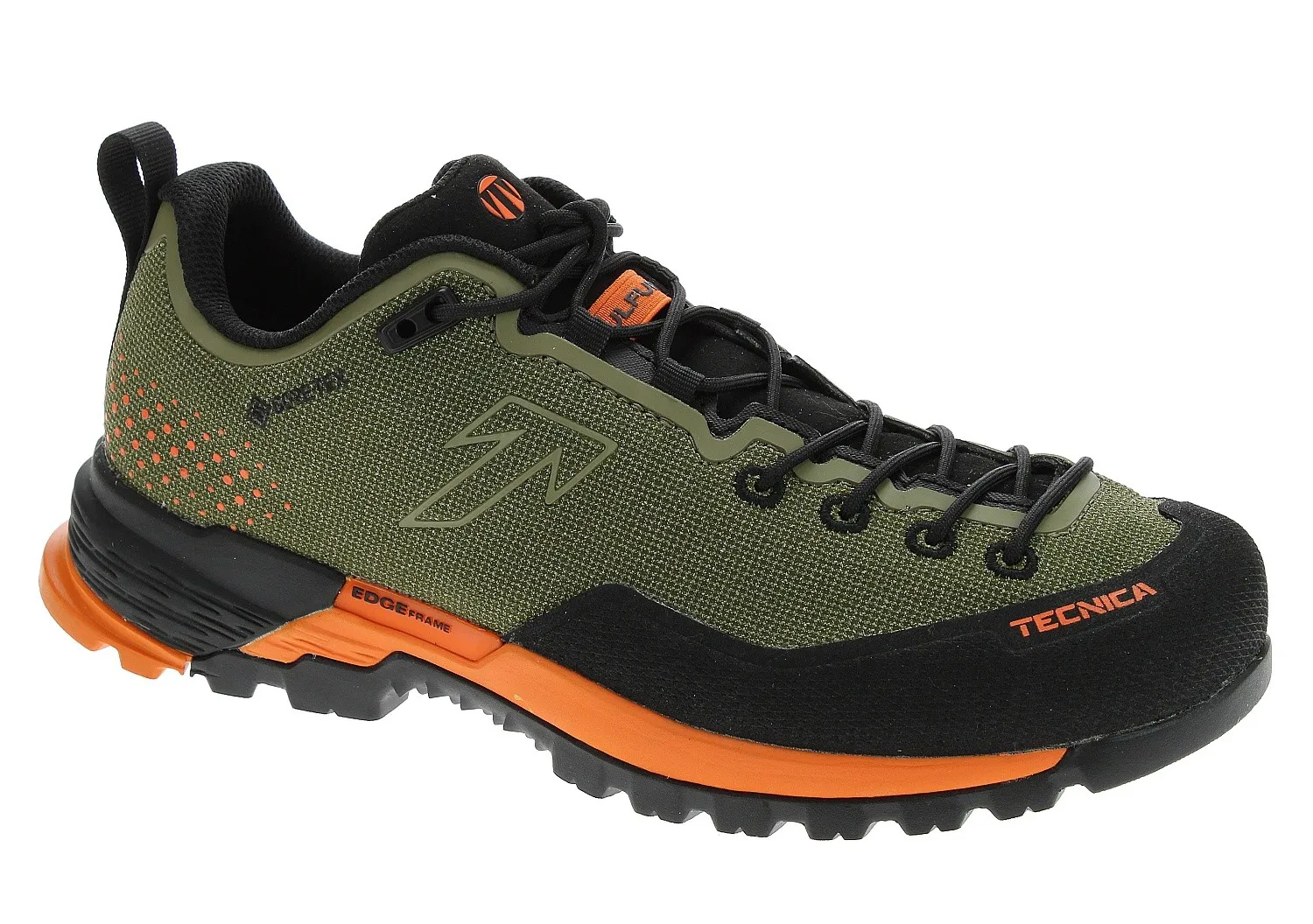 shoes Tecnica Sulfur S GTX MS - Dark Olive/Burnt Orange - men´s