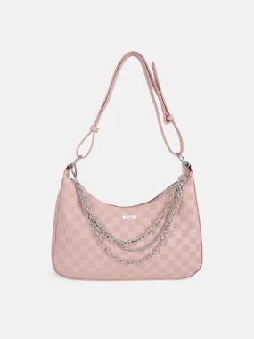 Sling Bag With Metal Chains