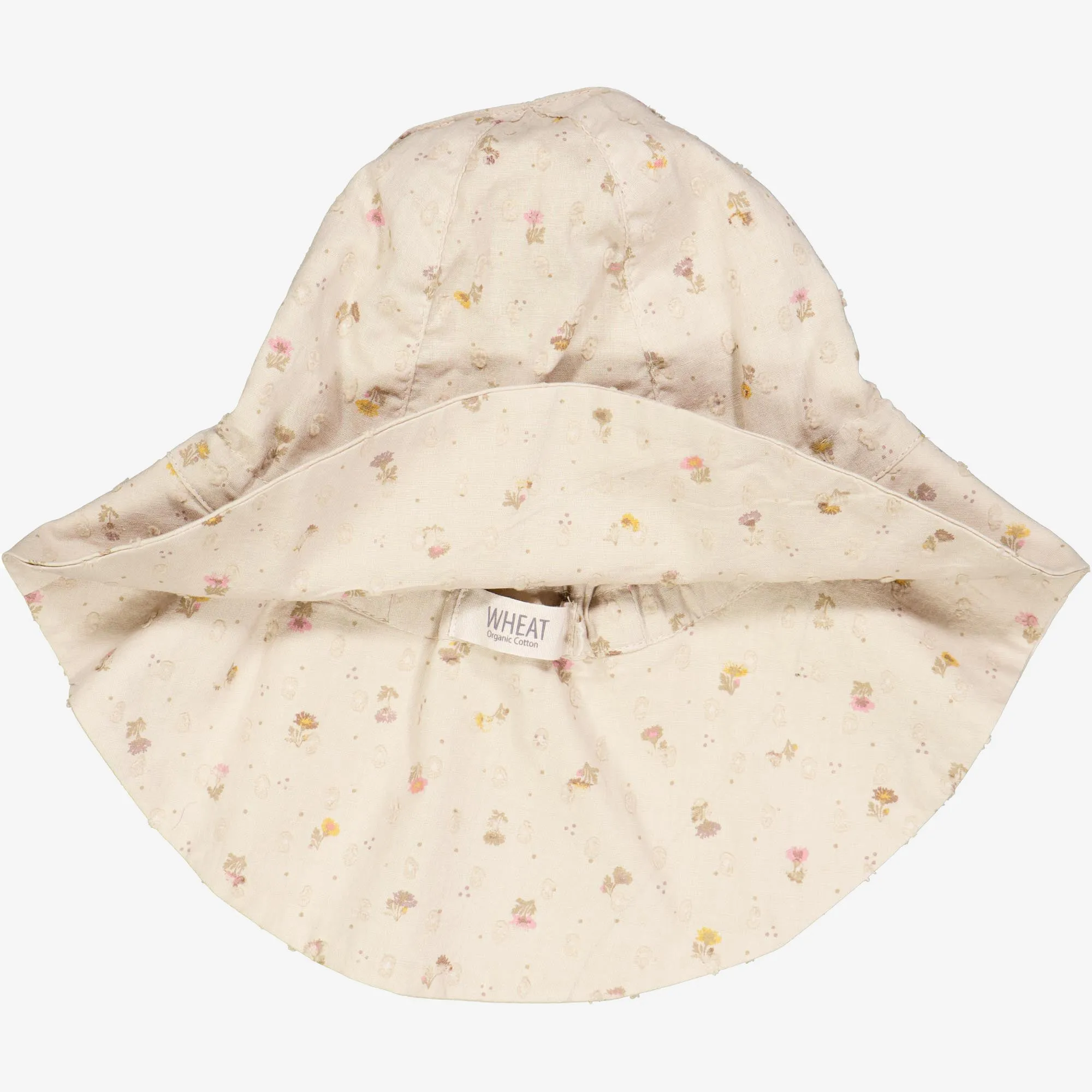 Sun Hat Chloè - fossil flowers dot