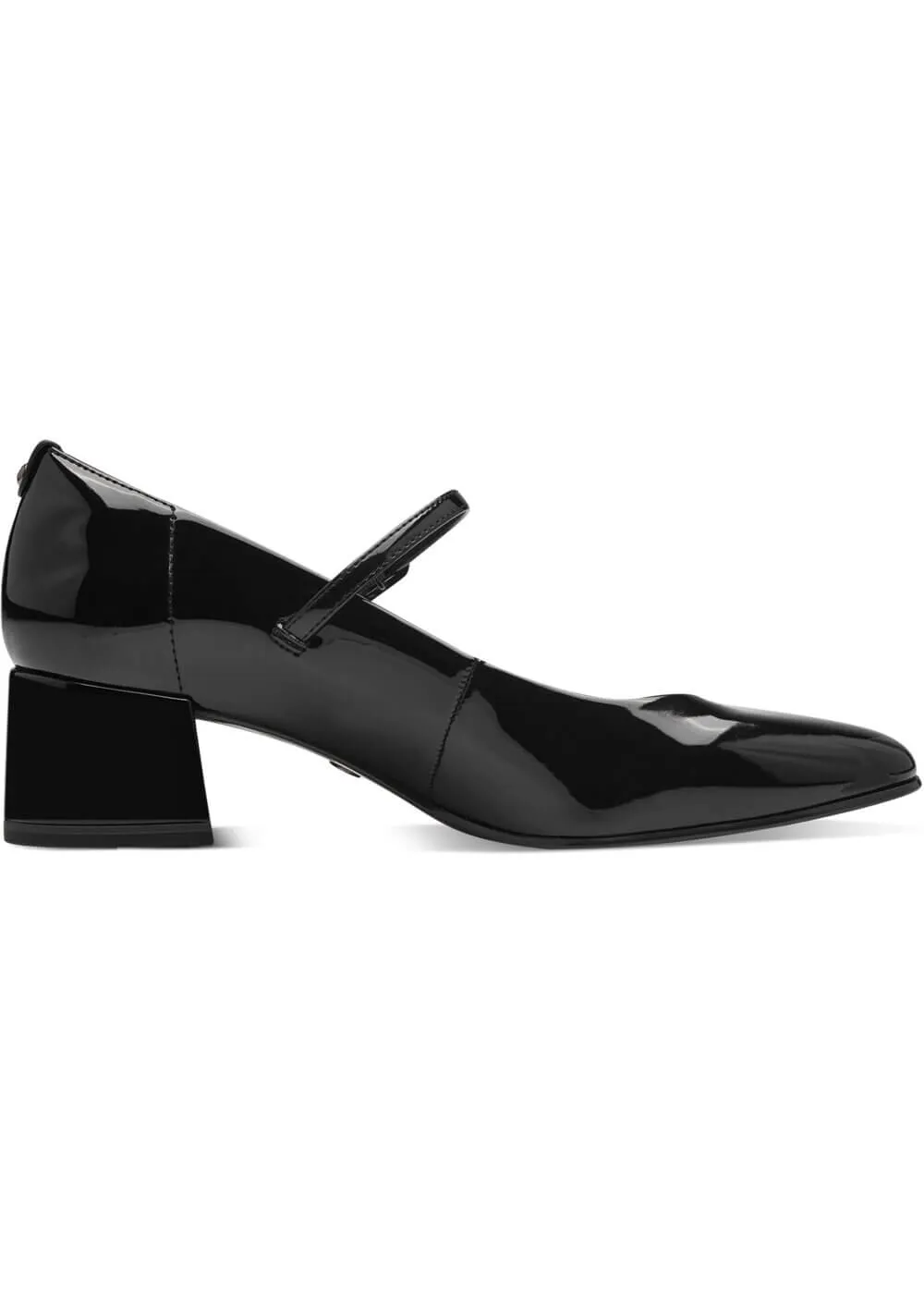 Tamaris Lisa Patent Vegan 60's Pumps Black