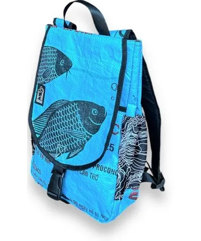 Torrain Recycled Bags Women's Blue / Black Sky Blue Fish Venture Pack