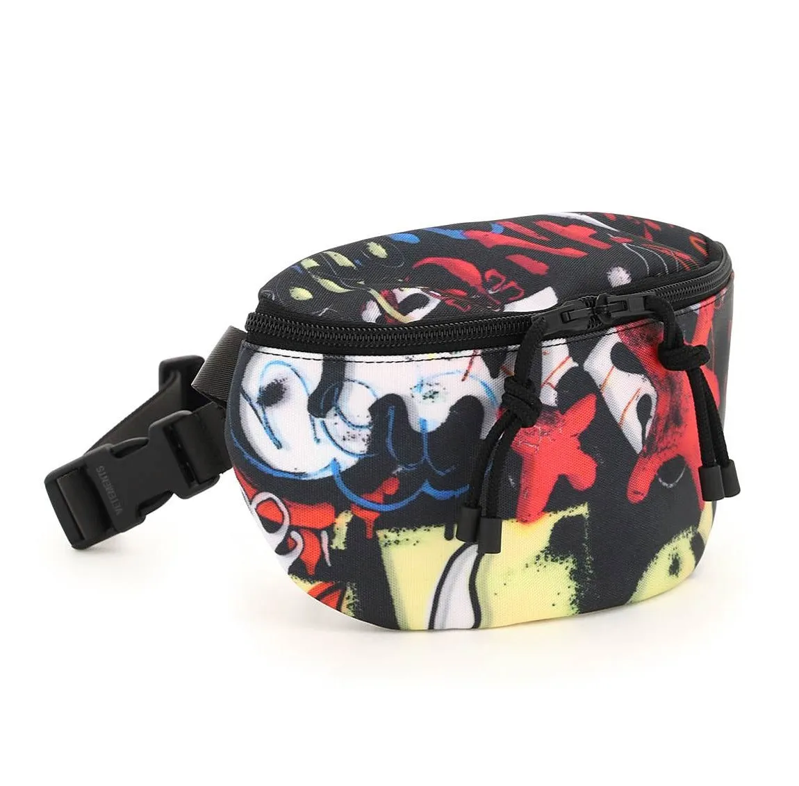 Vetements Graffiti Print Zipped Belt Bag