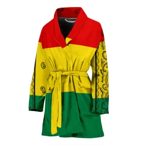 Women's Rasta Bandana Bathrobe