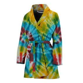 Women's Tied Dye Funkified Bathrobe